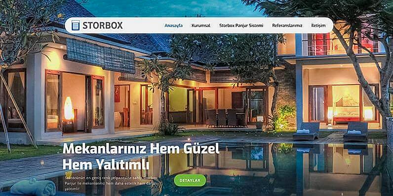  Storbox Panjur Web Sitemizi Tamamladık